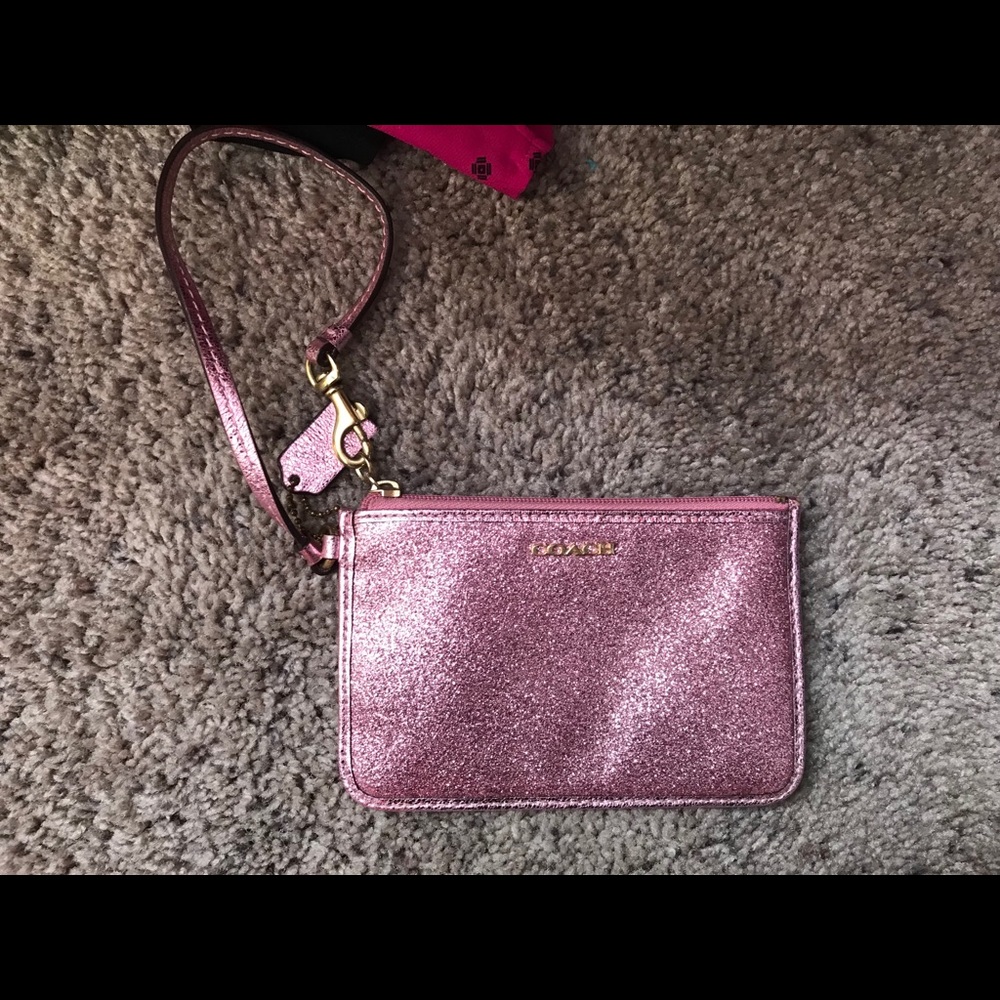 cute coach wristlet